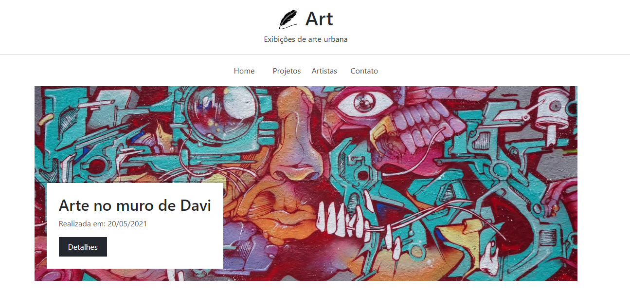 projeto arte